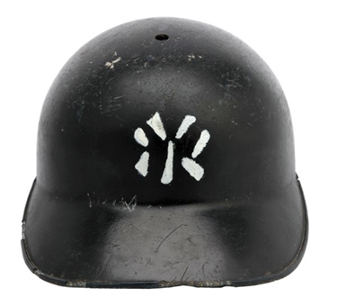 1963-65 Mickey Mantle Game Worn New York Yankees Helmet 